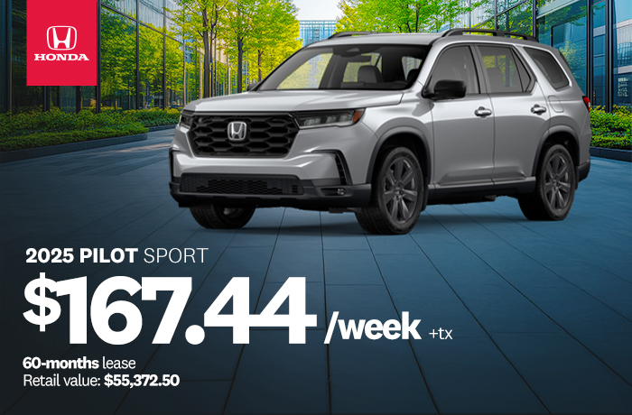 Bannière de Promotion Pilot Sport 2025